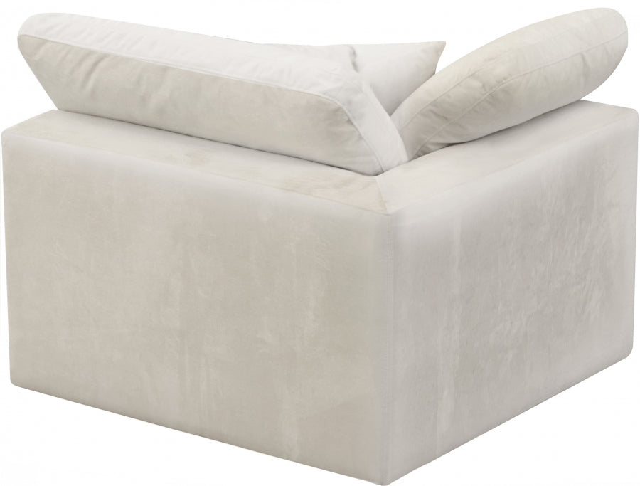 Cloud Velvet Deluxe Corner Chair