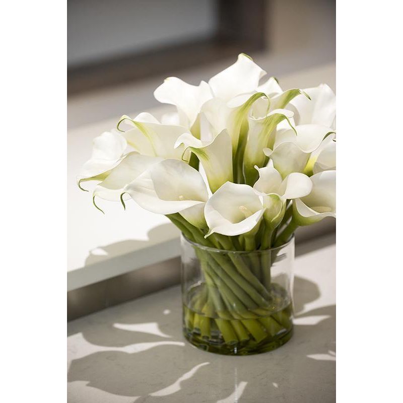 ARTIFICIAL WHITE CALLA LILY ARRANGEMENT