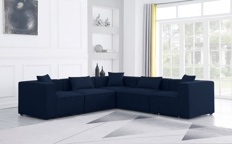 Eldon Modular 5 Piece Sectional