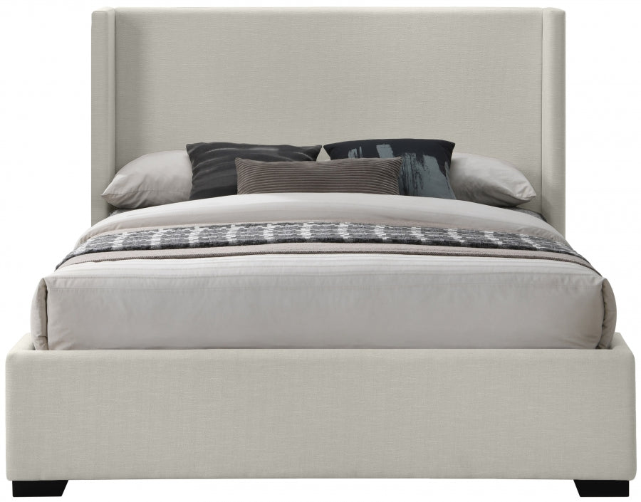 Rorie Linen Bed - Beige