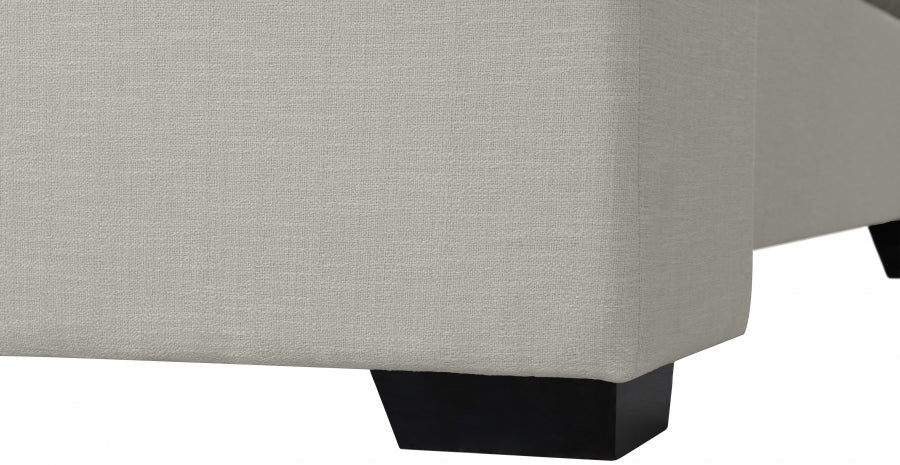 Rorie Linen Bed - Beige
