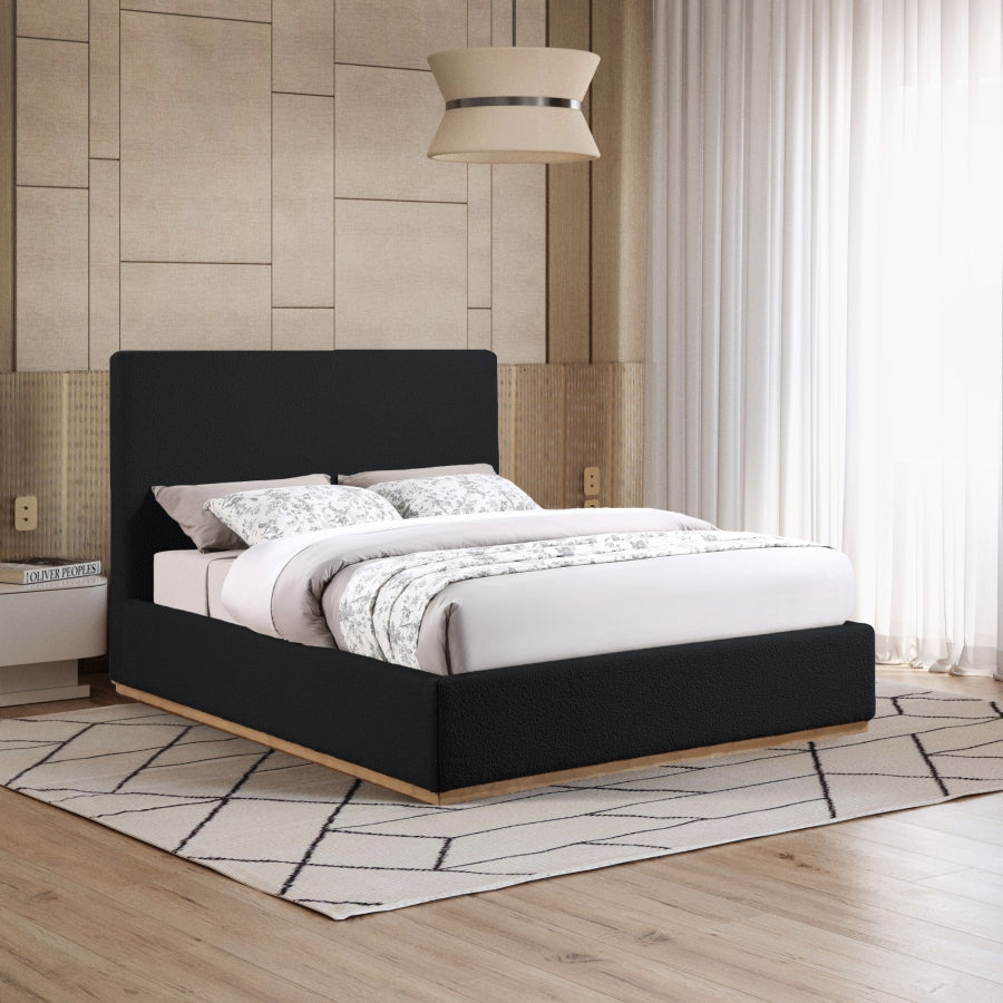Reynold Boucle Bed - Black