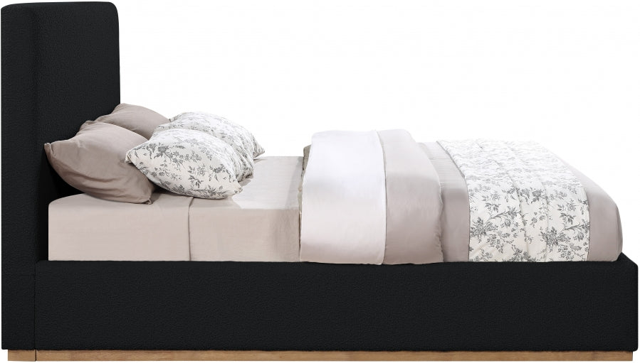 Reynold Boucle Bed - Black