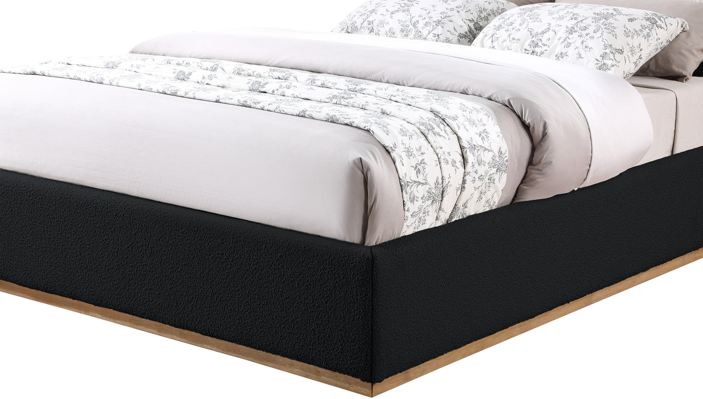 Reynold Boucle Bed - Black