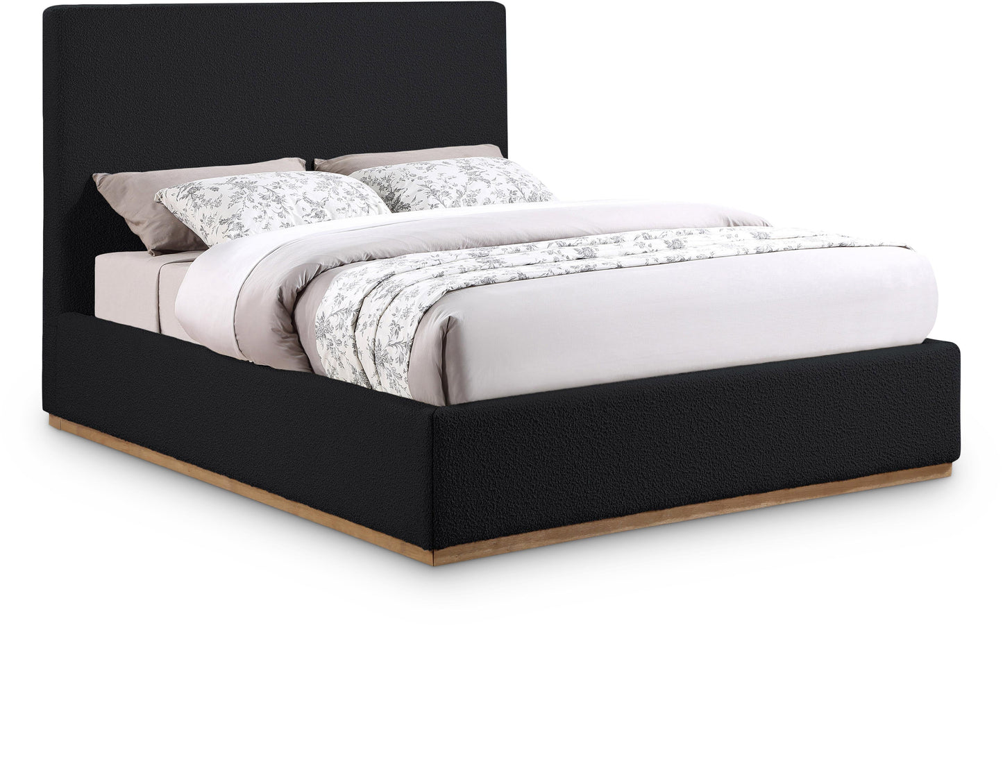 Reynold Boucle Bed - Black