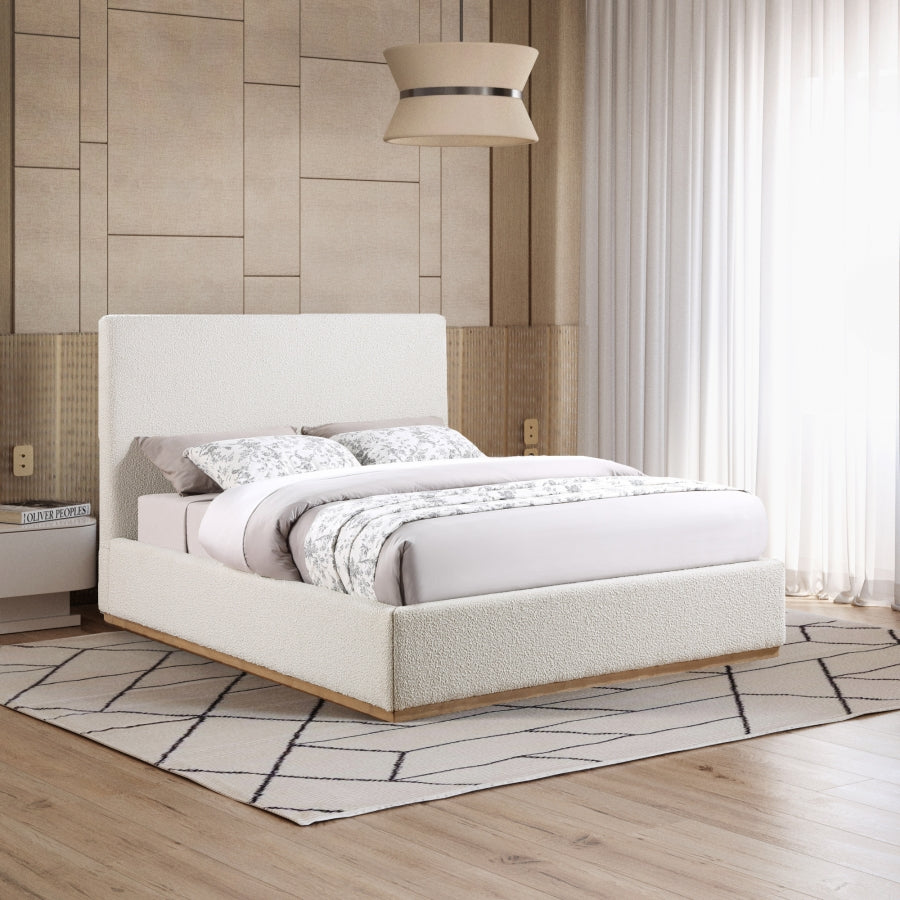 Reynold Boucle Bed - Cream