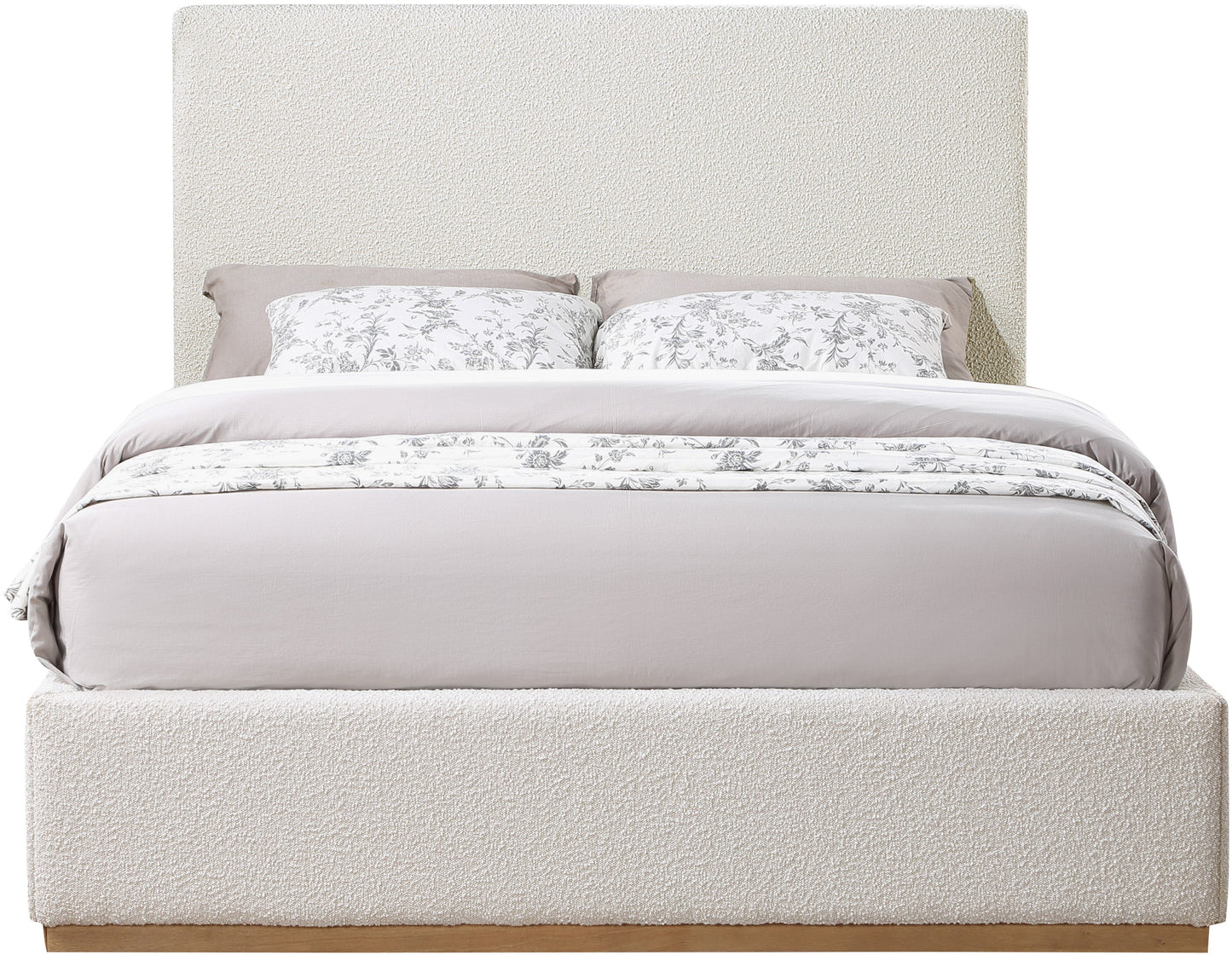 Reynold Boucle Bed - Cream