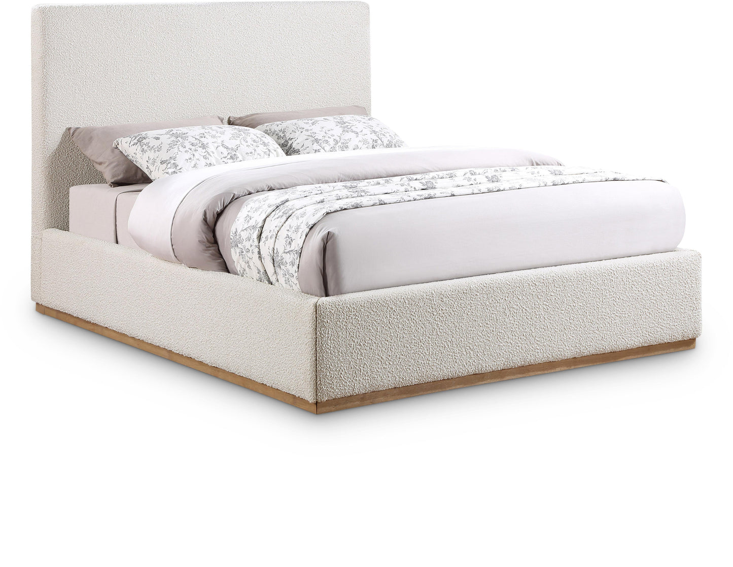 Reynold Boucle Bed - Cream