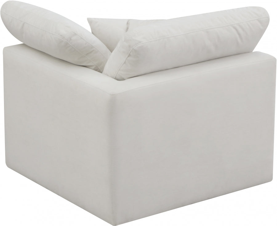Cloud Velvet Corner Chair