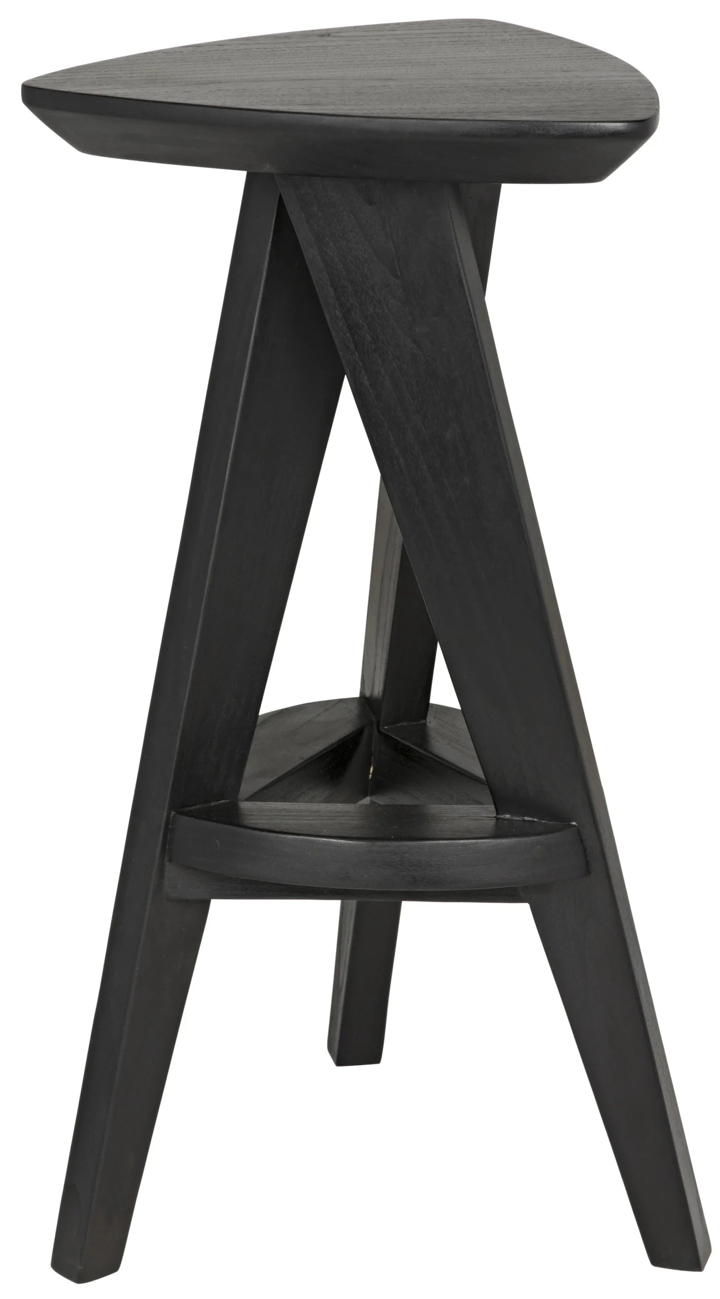 TWIST COUNTER STOOL - CHARCOAL BLACK
