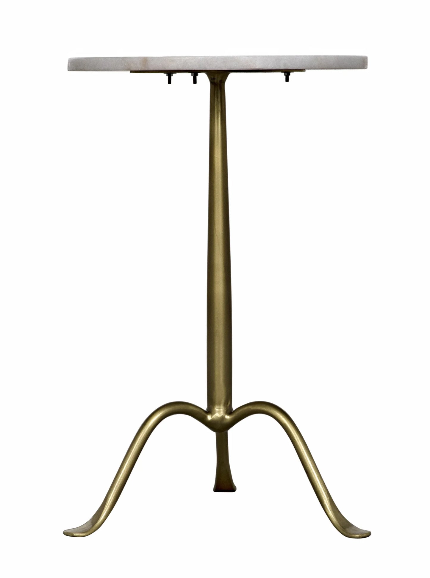 COSMOPOLITAN SIDE TABLE - ANTIQUE BRASS