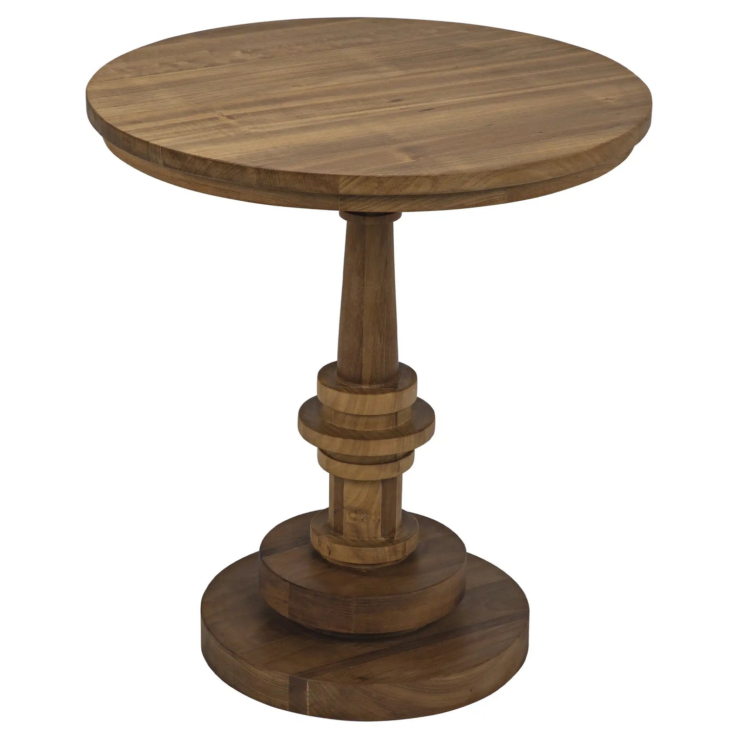COMODO SIDE TABLE - GOLD TEAK