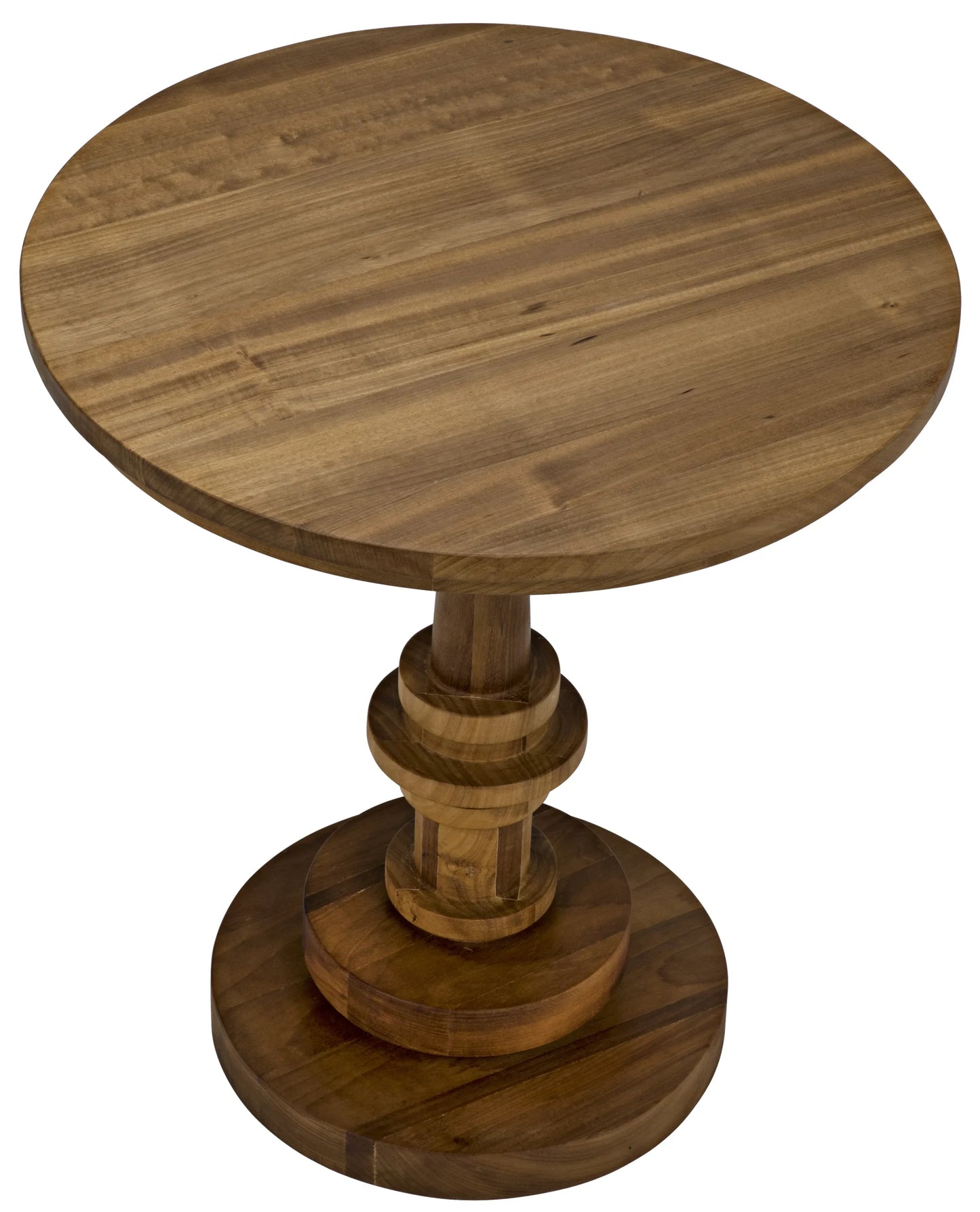 COMODO SIDE TABLE - GOLD TEAK