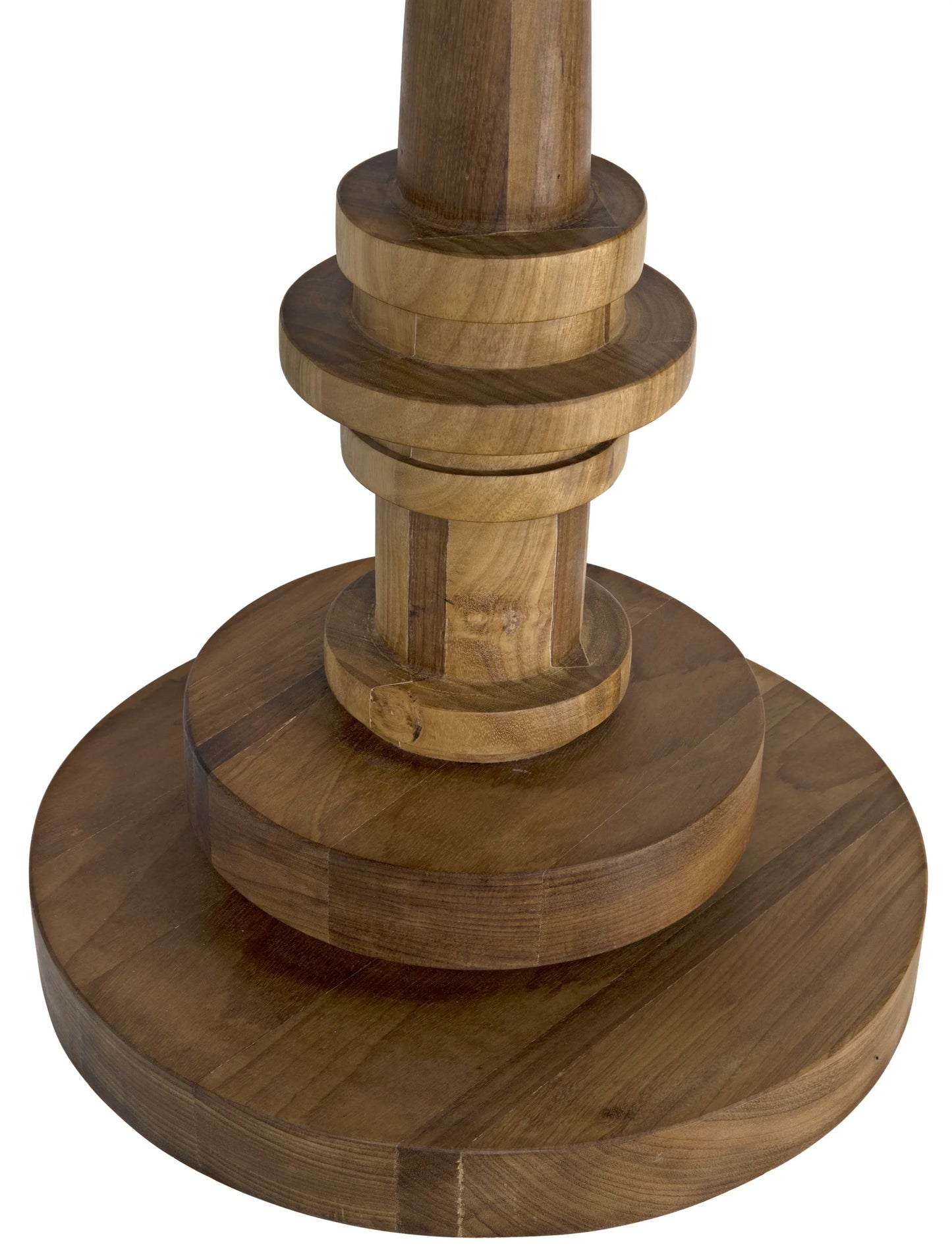 COMODO SIDE TABLE - GOLD TEAK