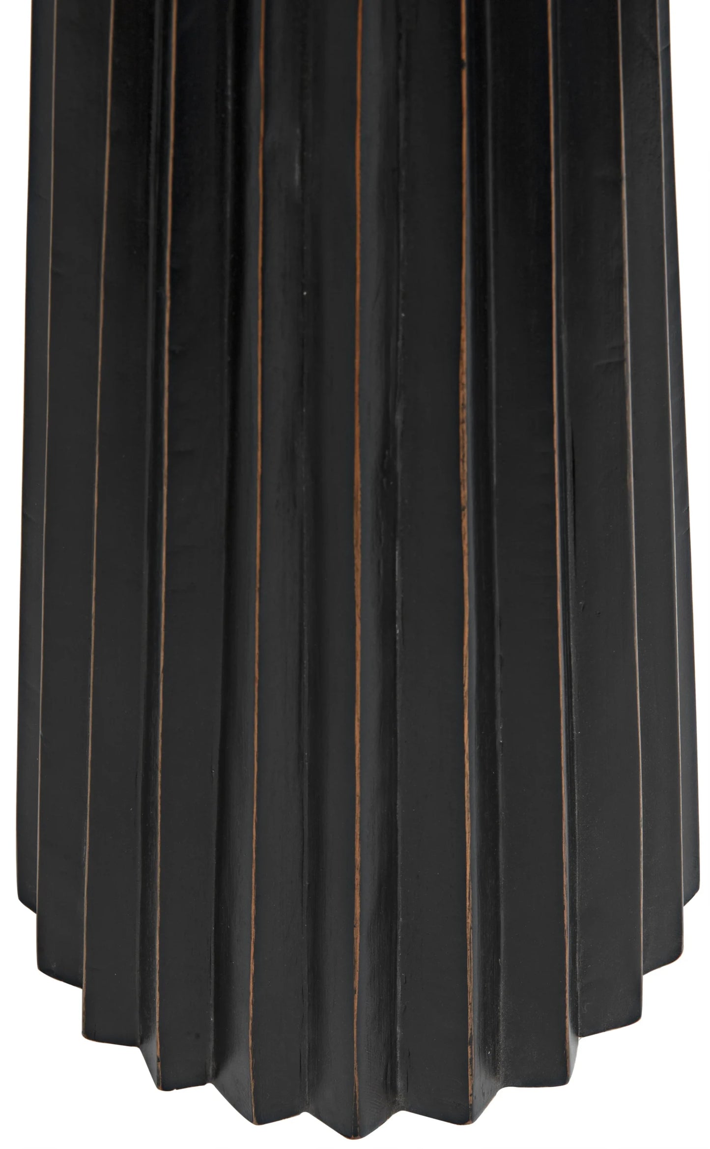 ORSON SIDE TABLE - HAND RUBBED BLACK