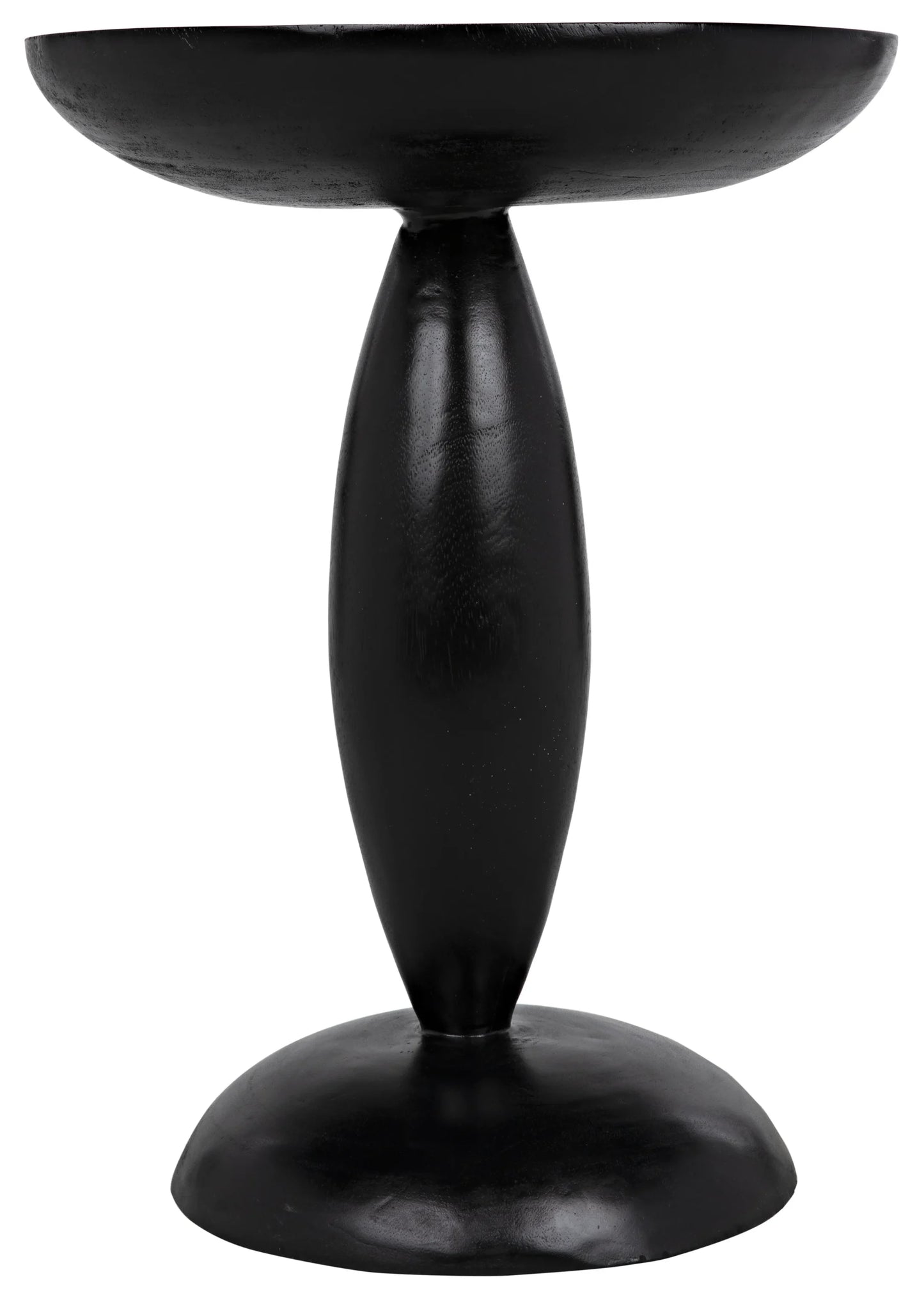 ADONIS SIDE TABLE - HAND RUBBED BLACK