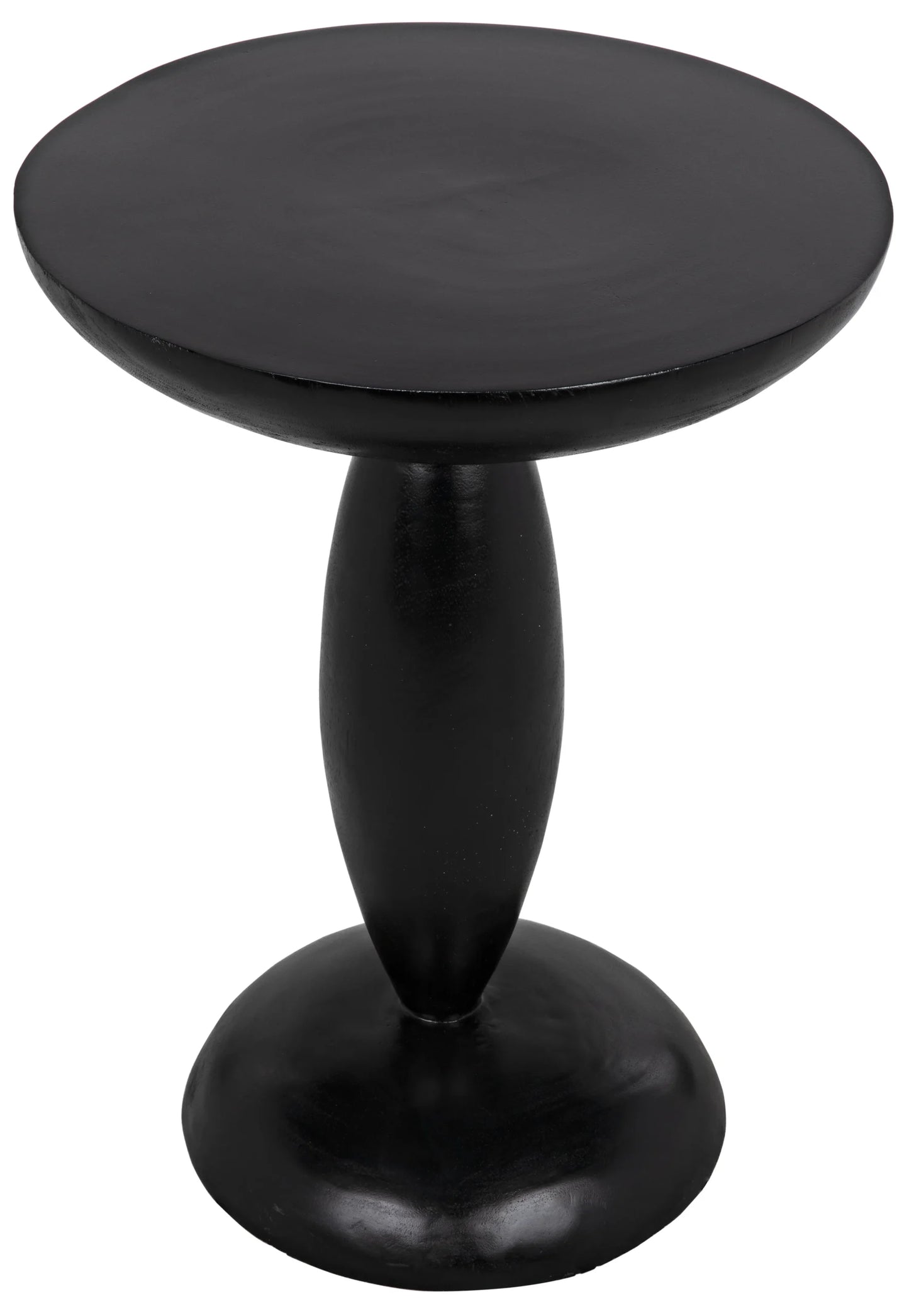 ADONIS SIDE TABLE - HAND RUBBED BLACK