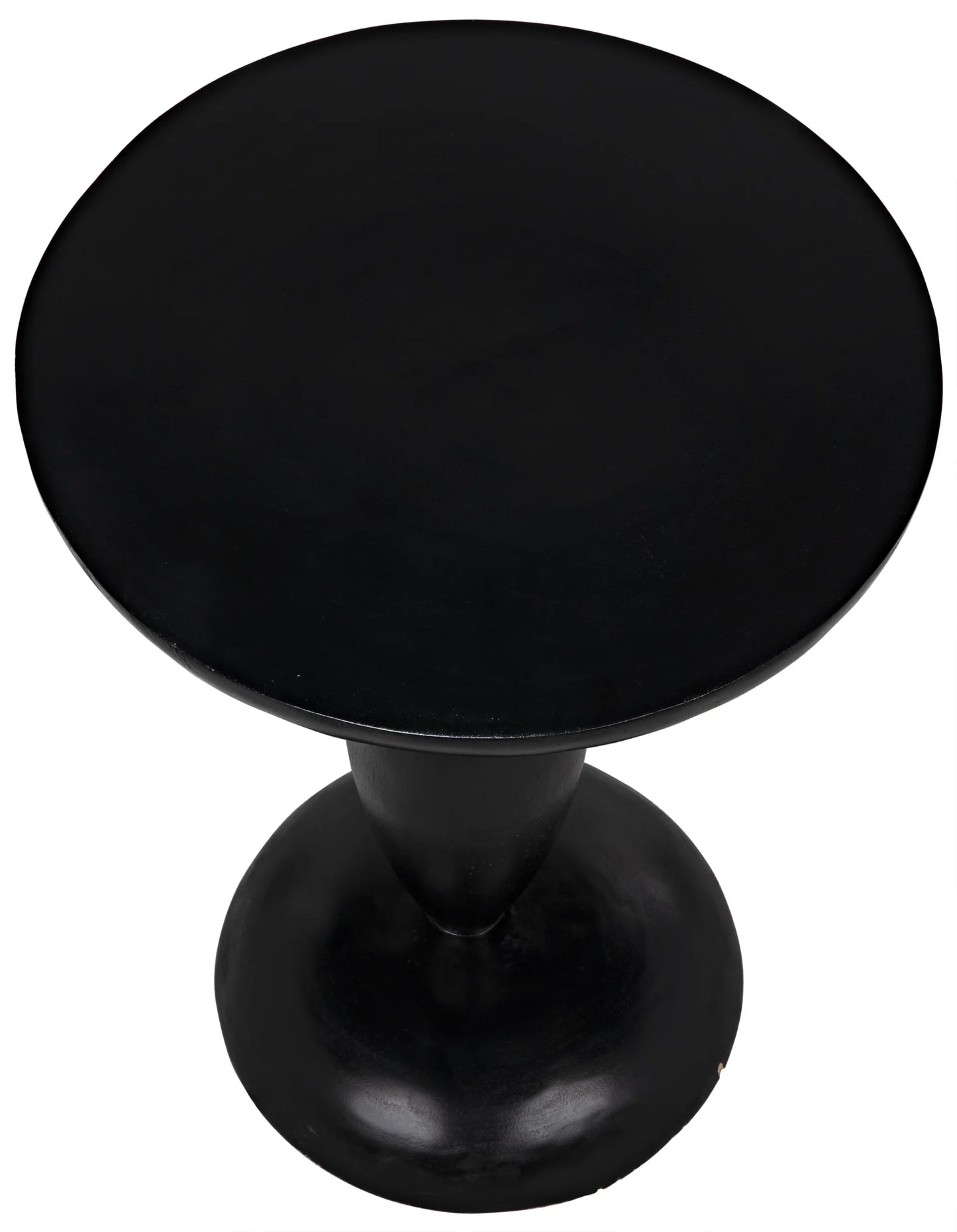 ADONIS SIDE TABLE - HAND RUBBED BLACK