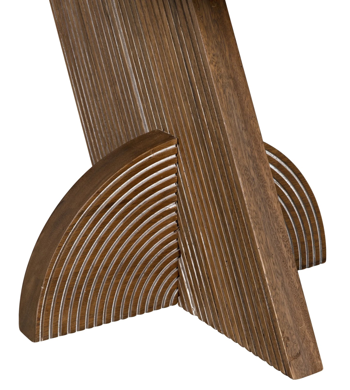 SATURN SIDE TABLE - DARK WALNUT