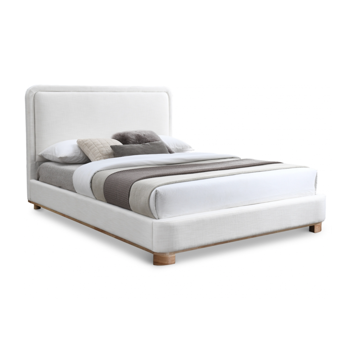 Nicki Bed - Cream