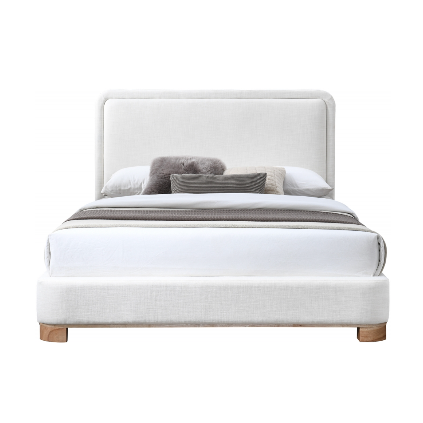 Nicki Bed - Cream