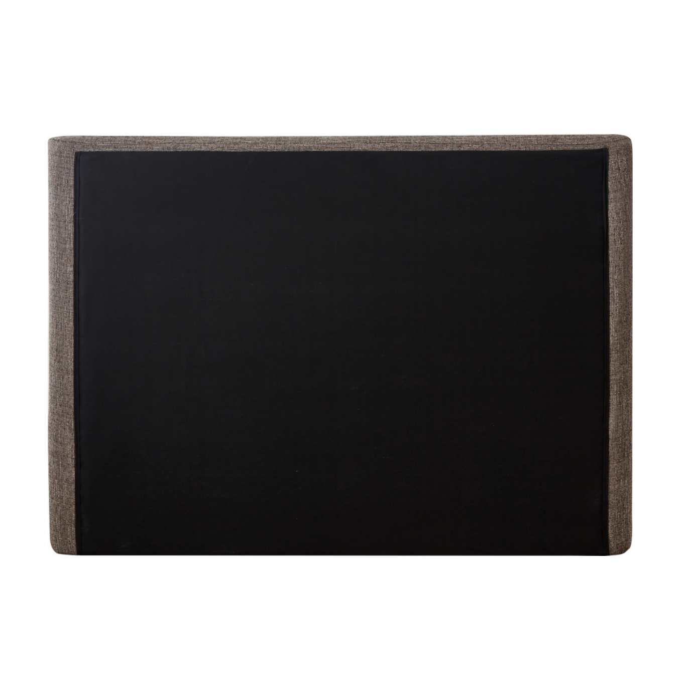 Brandi Linen Textured Fabric Bed - Brown