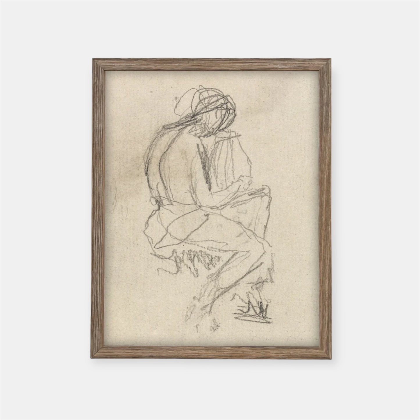 SEATED WOMAN SKETCH
