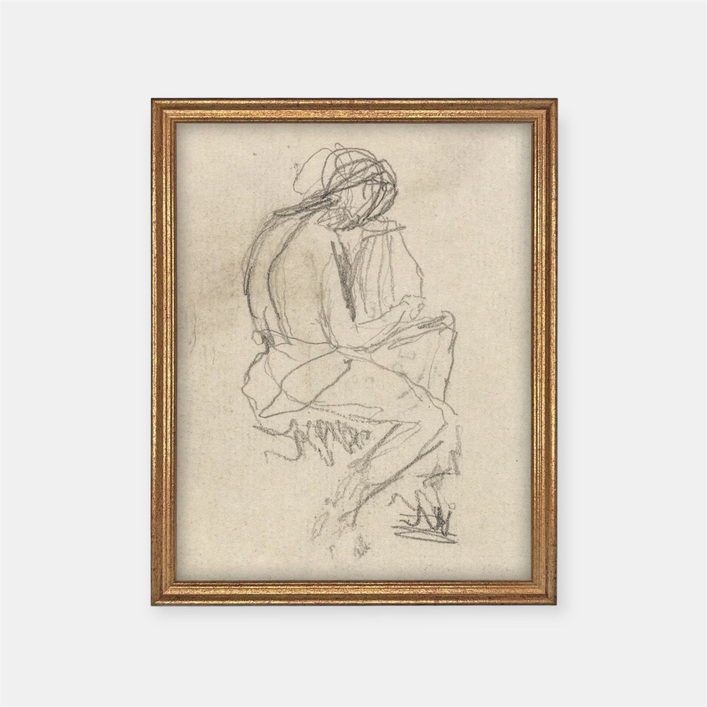 SEATED WOMAN SKETCH
