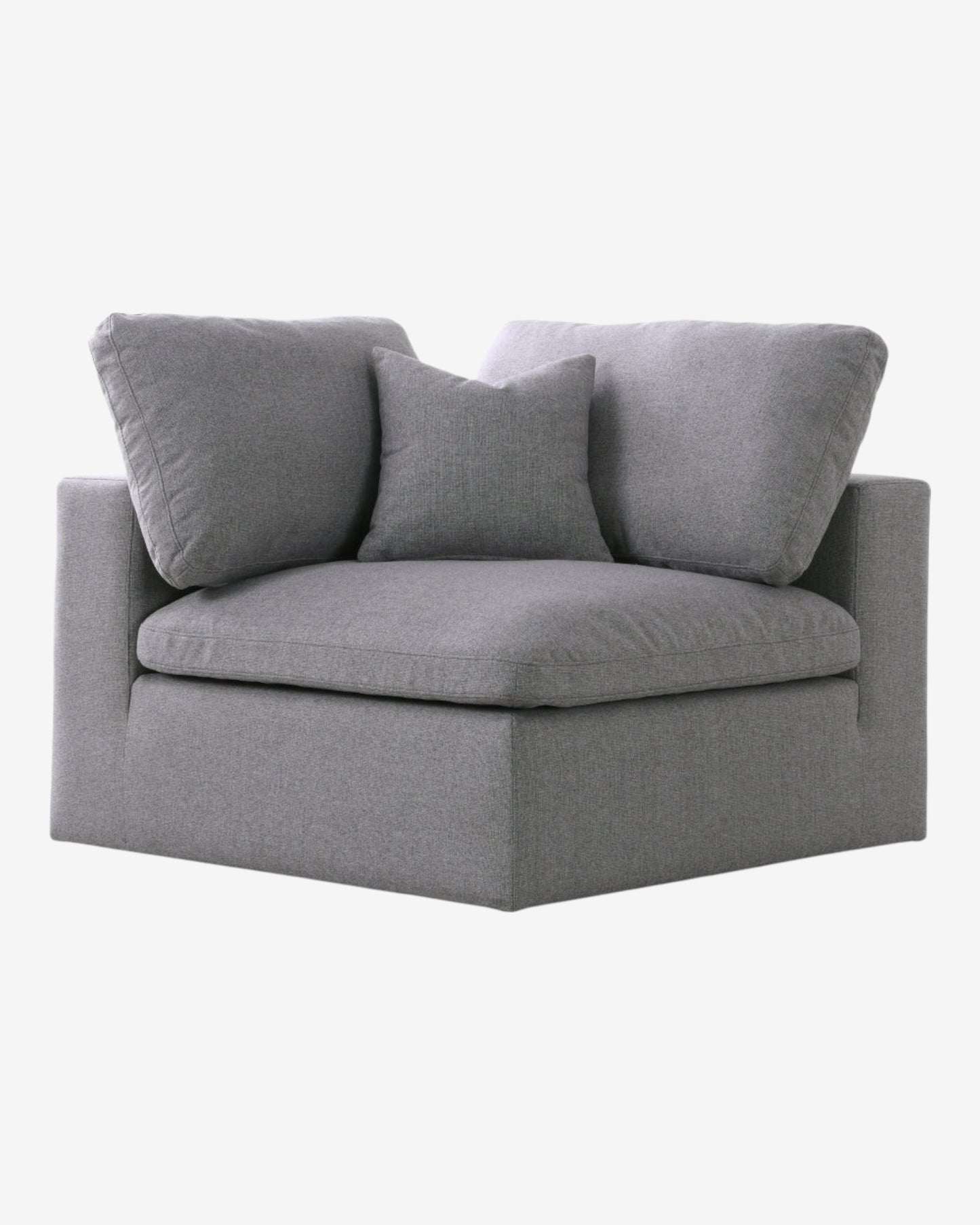 Cloud Linen Deluxe Corner Chair
