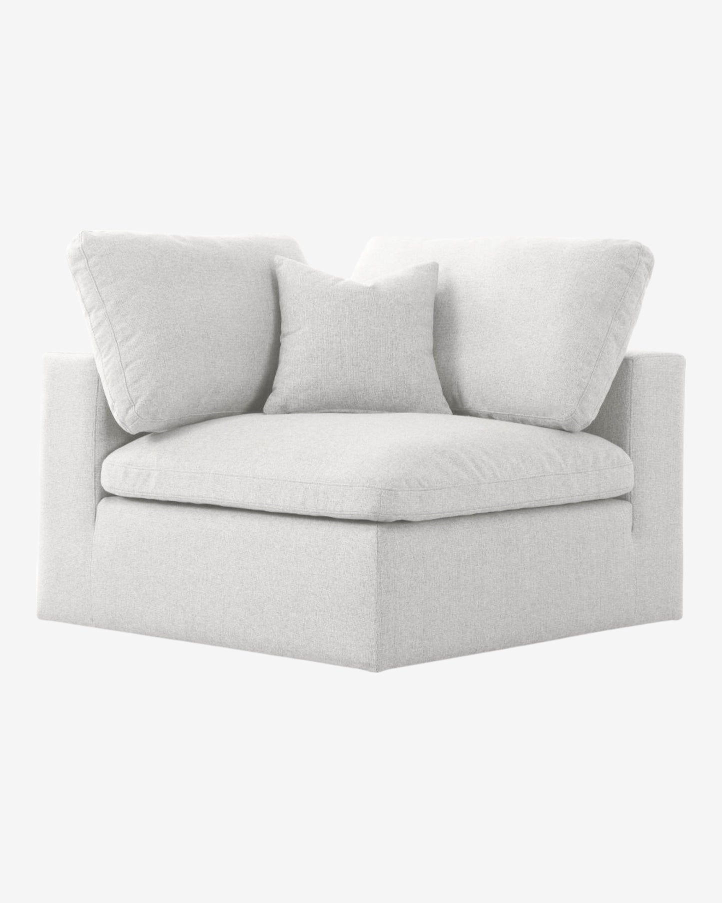 Cloud Linen Deluxe Corner Chair