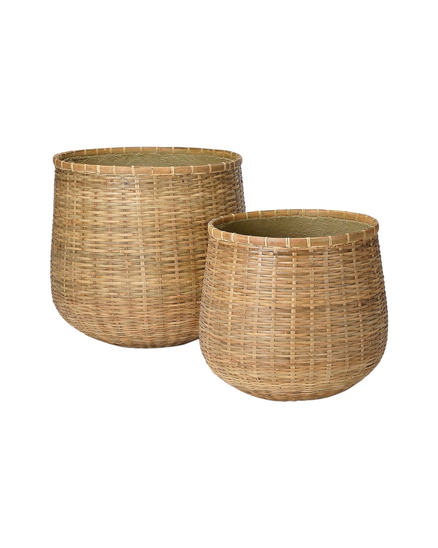 MOSLEY ROUND PLANTER SET OF 2