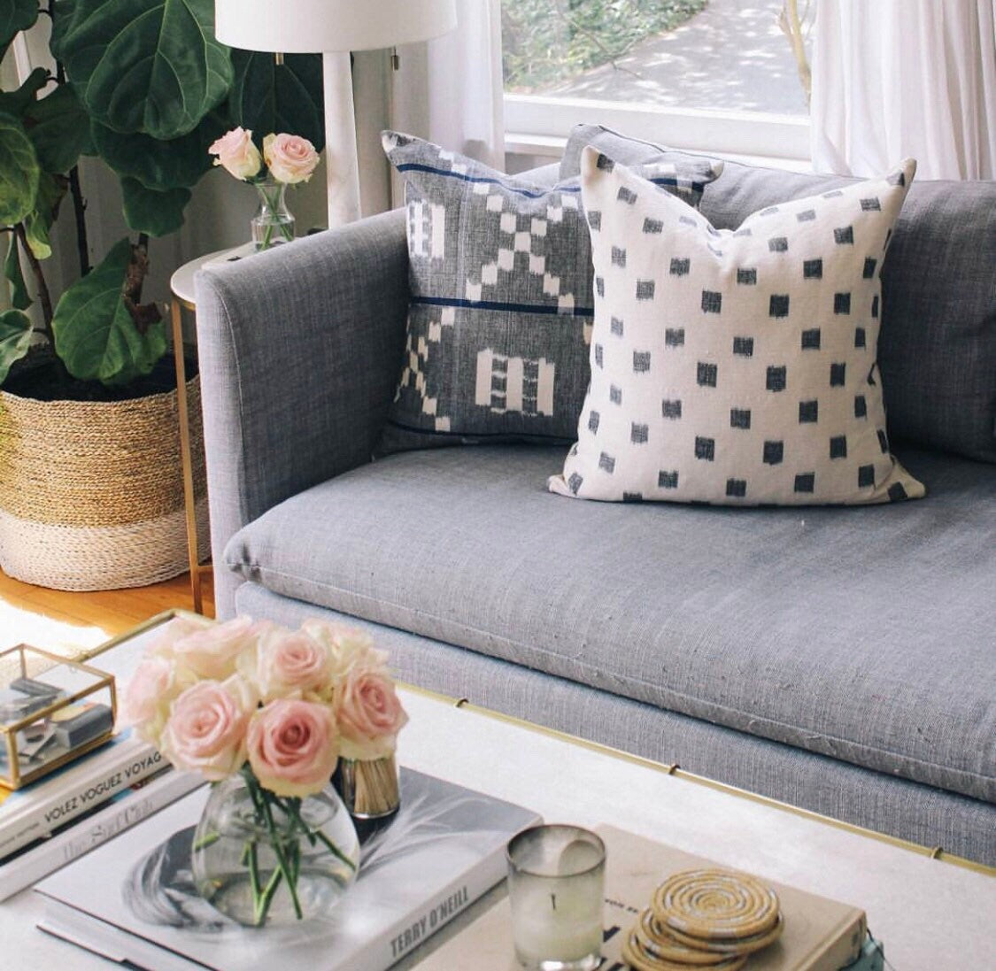 Kufri Rex Designer Pillow in Natural
