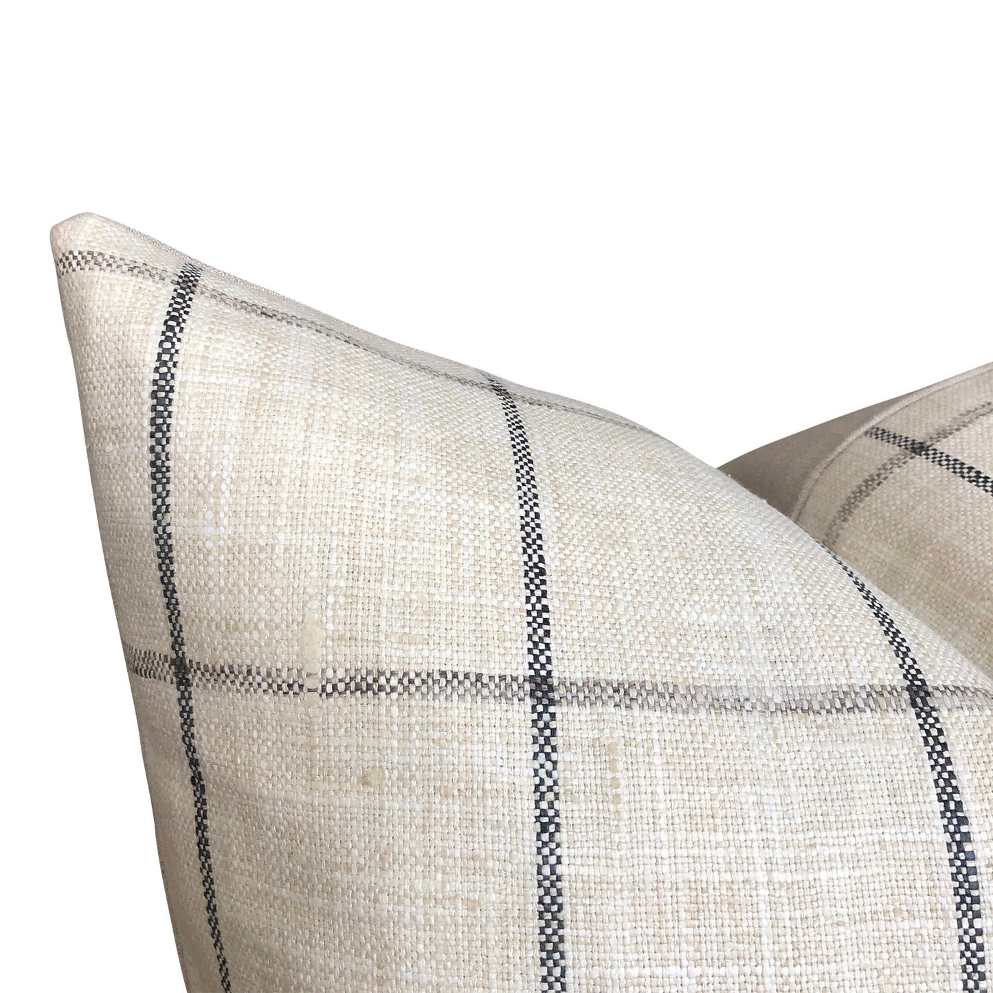 Designer Bevan in Thunder Pillow Cover