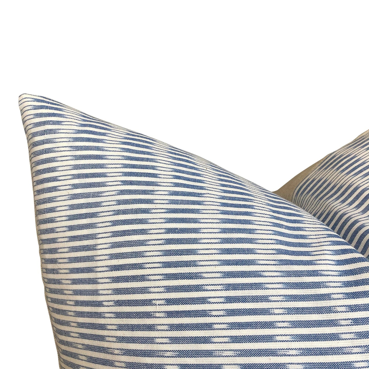 Kufri Sanjana Designer Pillows Stripe in Blue