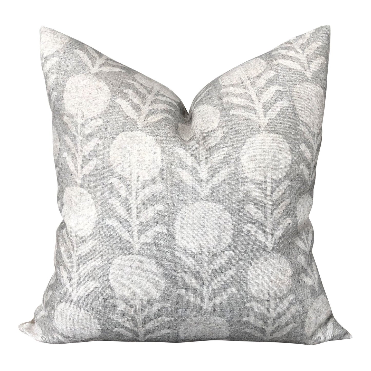 Designer Clay McLaurin Zinnia in Sand Pillow Cover