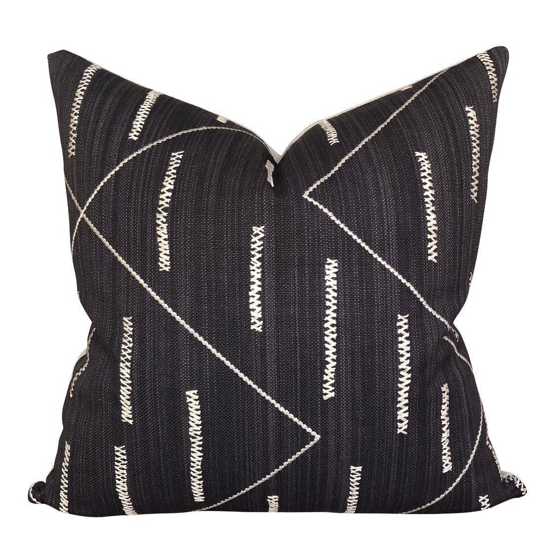 Kettlewell Collection Nala in Charcoal Designer Pillows