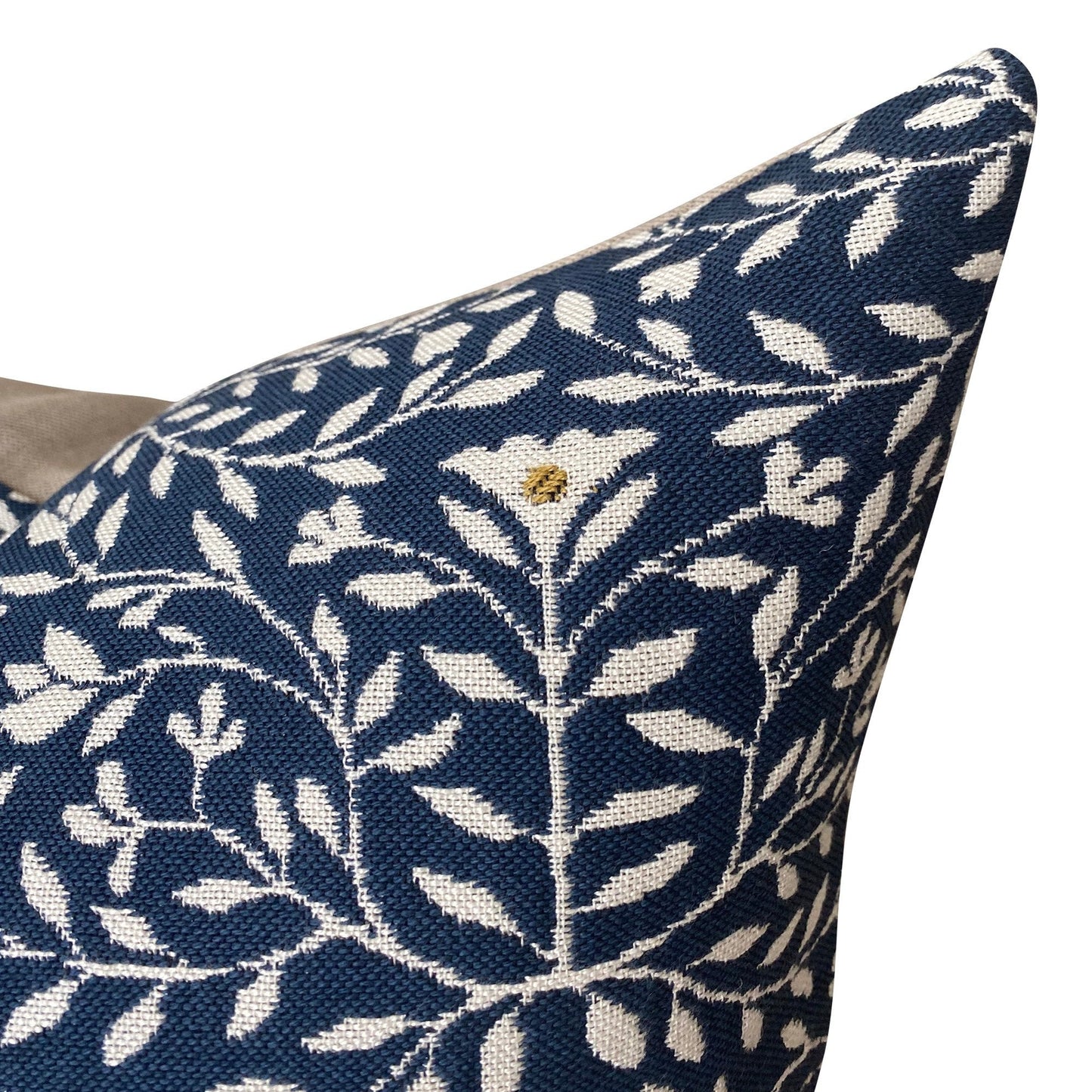Designer Clay McLaurin Cloister Pillow Cover in Indigo