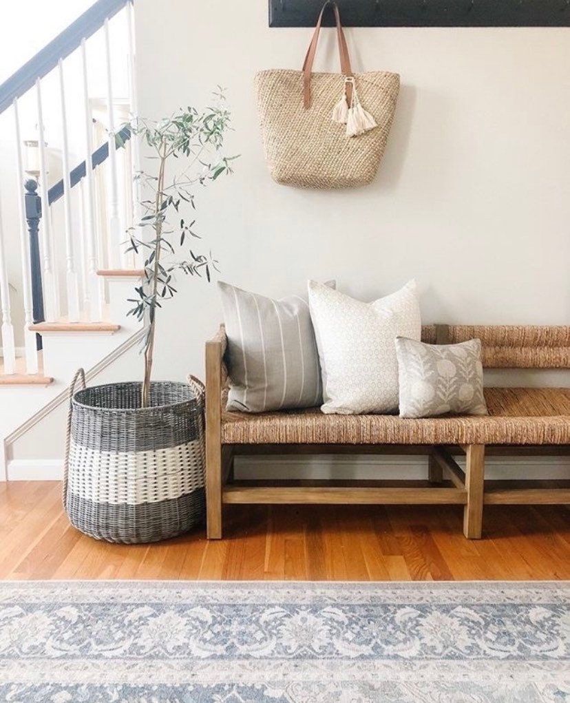 Designer Clay McLaurin Zinnia in Sand Pillow Cover