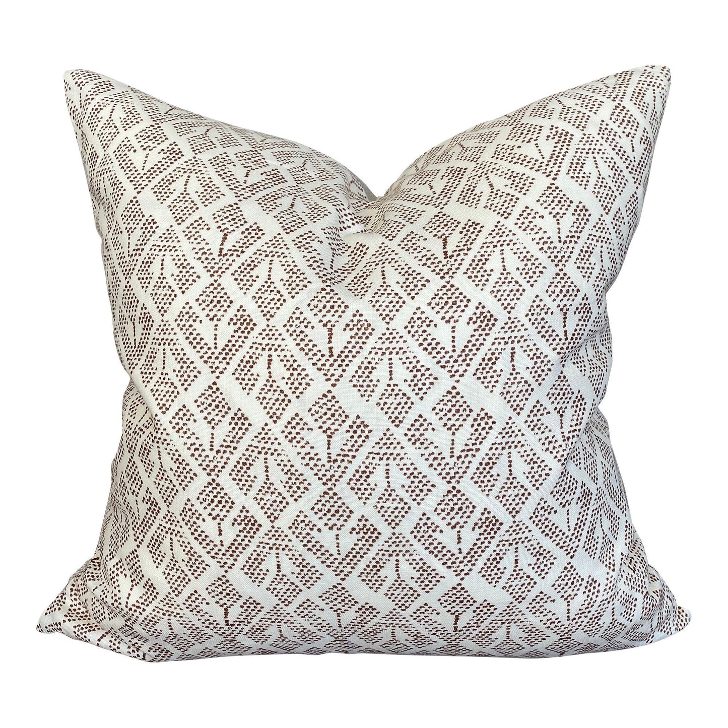 Designer Pillows Carolina Irving 'Patmos' in Pillow in Mocha