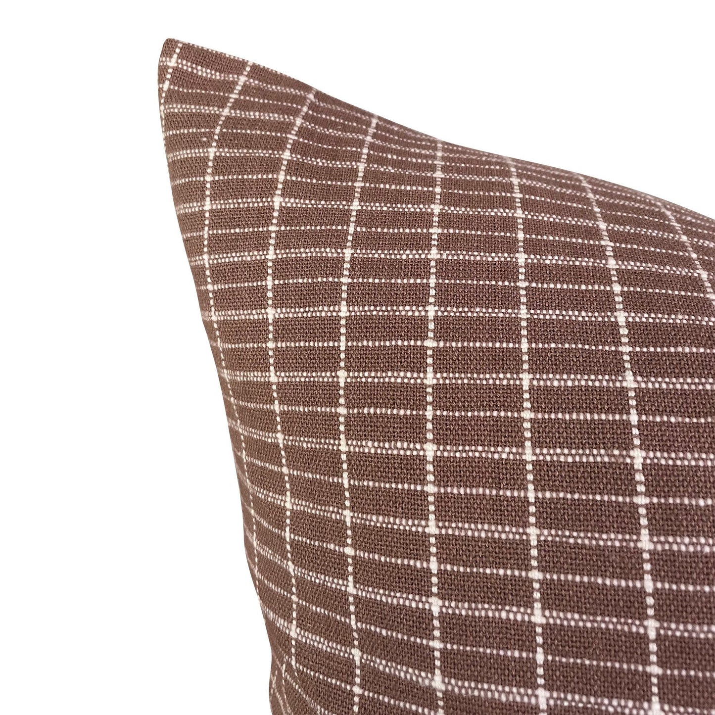 Kufri Hiroki Designer Pillow in Dusty Mauve