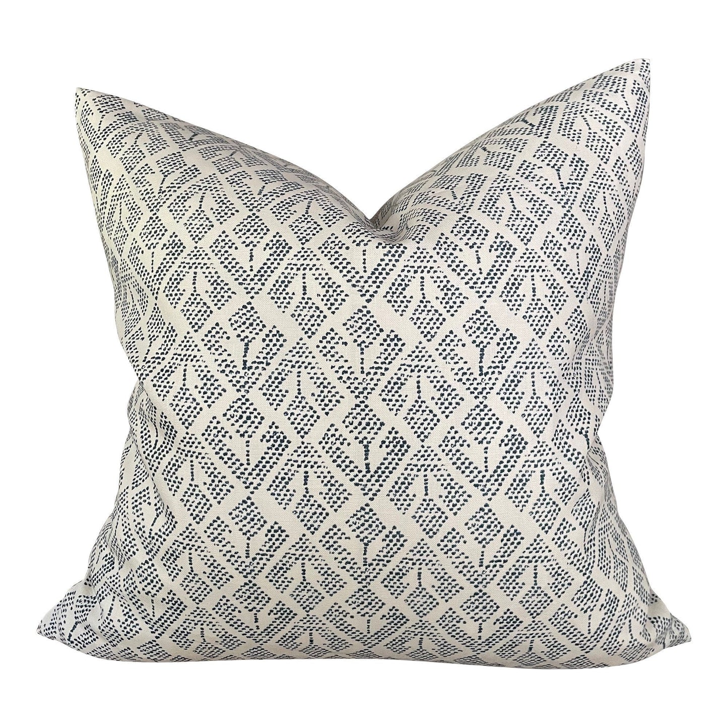 Designer Pillows Carolina Irving 'Patmos' in Pillow in Indigo