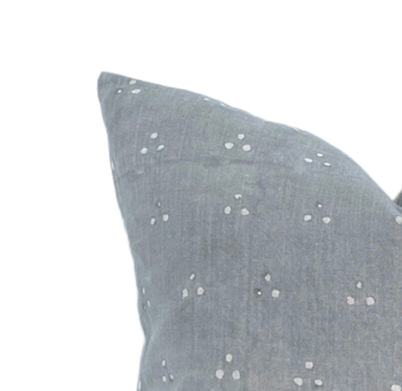 Designer Nishaan Blue Pillow Cover
