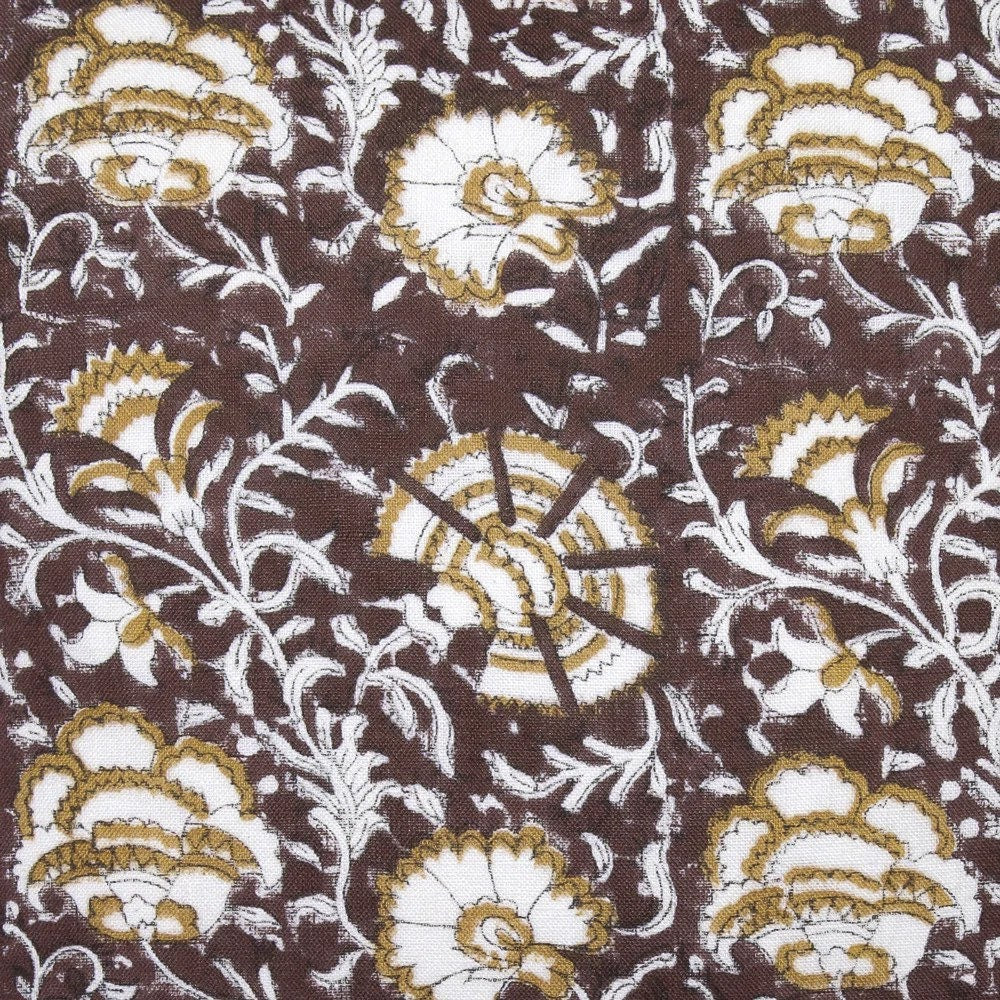 Nisa Pillow Cover in Coco