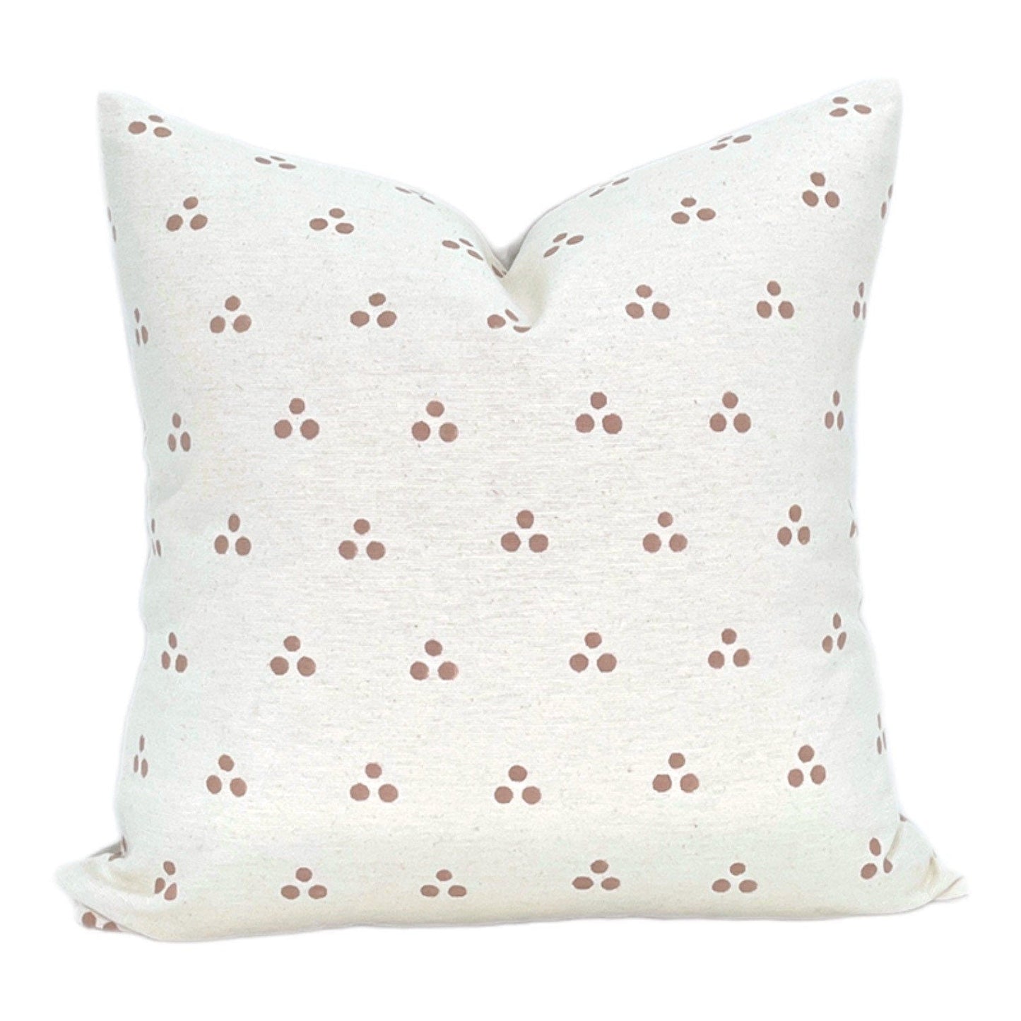 Designer Nishaan in Tan Pillow Cover