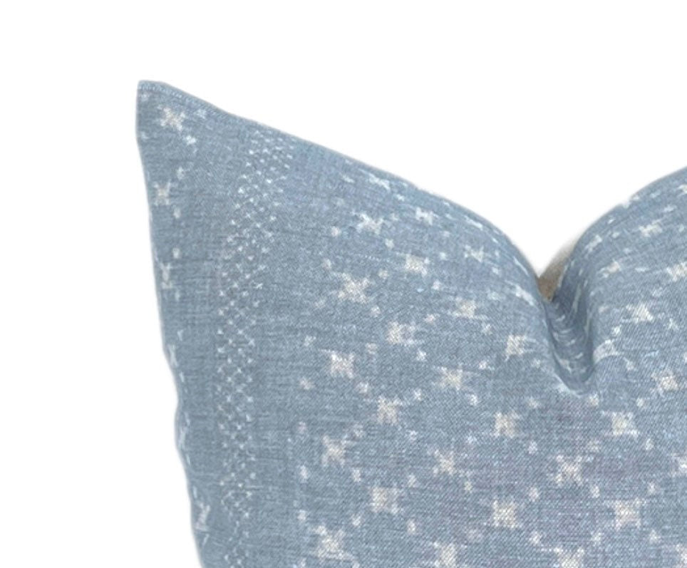Clay McLaurin Nagoya Pillow Cover in Azure