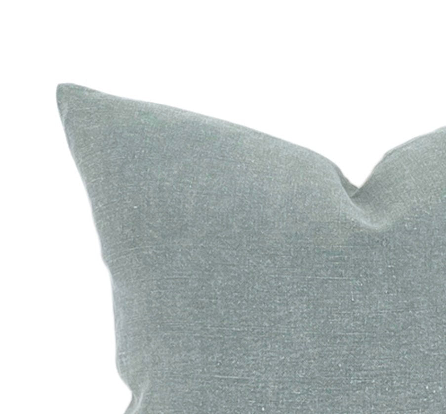 Vintage Dorset Green Verdigris Pillow Cover