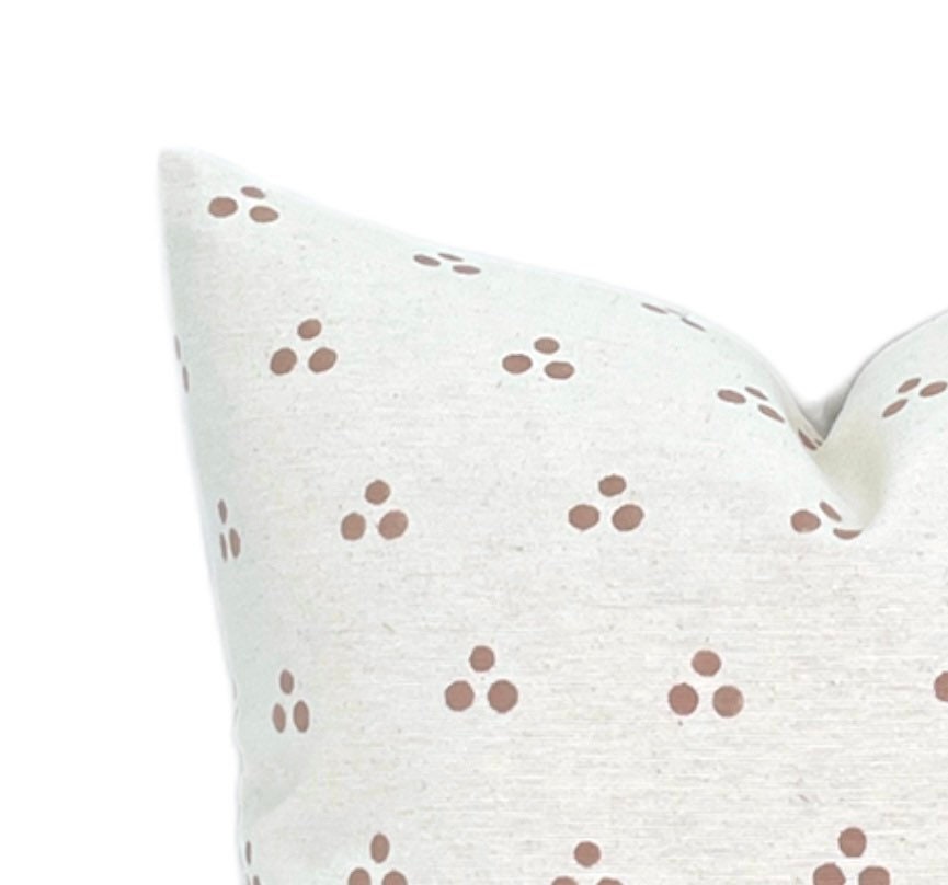Designer Nishaan in Tan Pillow Cover