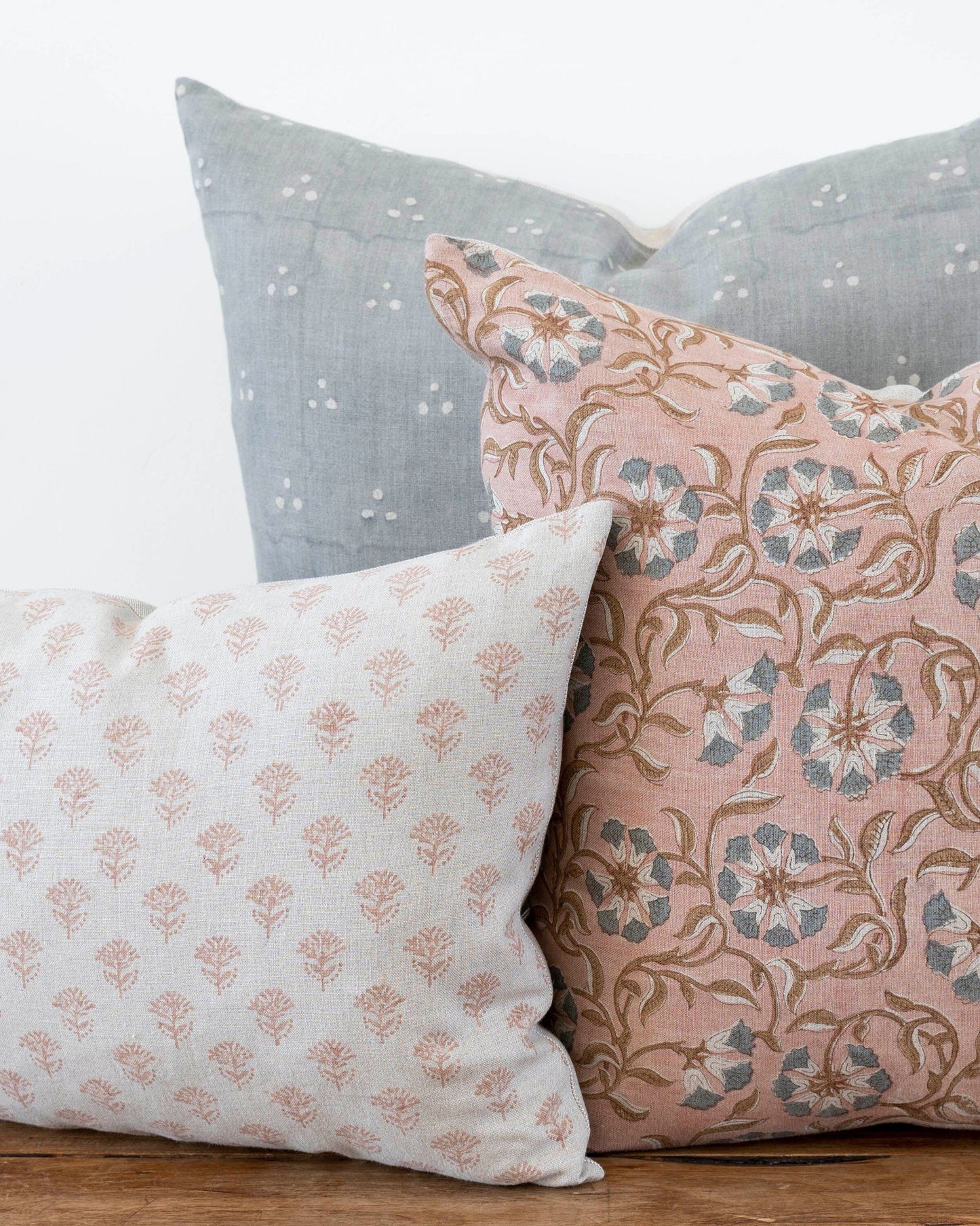 Designer Nishaan Blue Pillow Cover