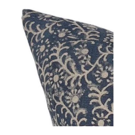 Kochin Pillow Cover in Indigo