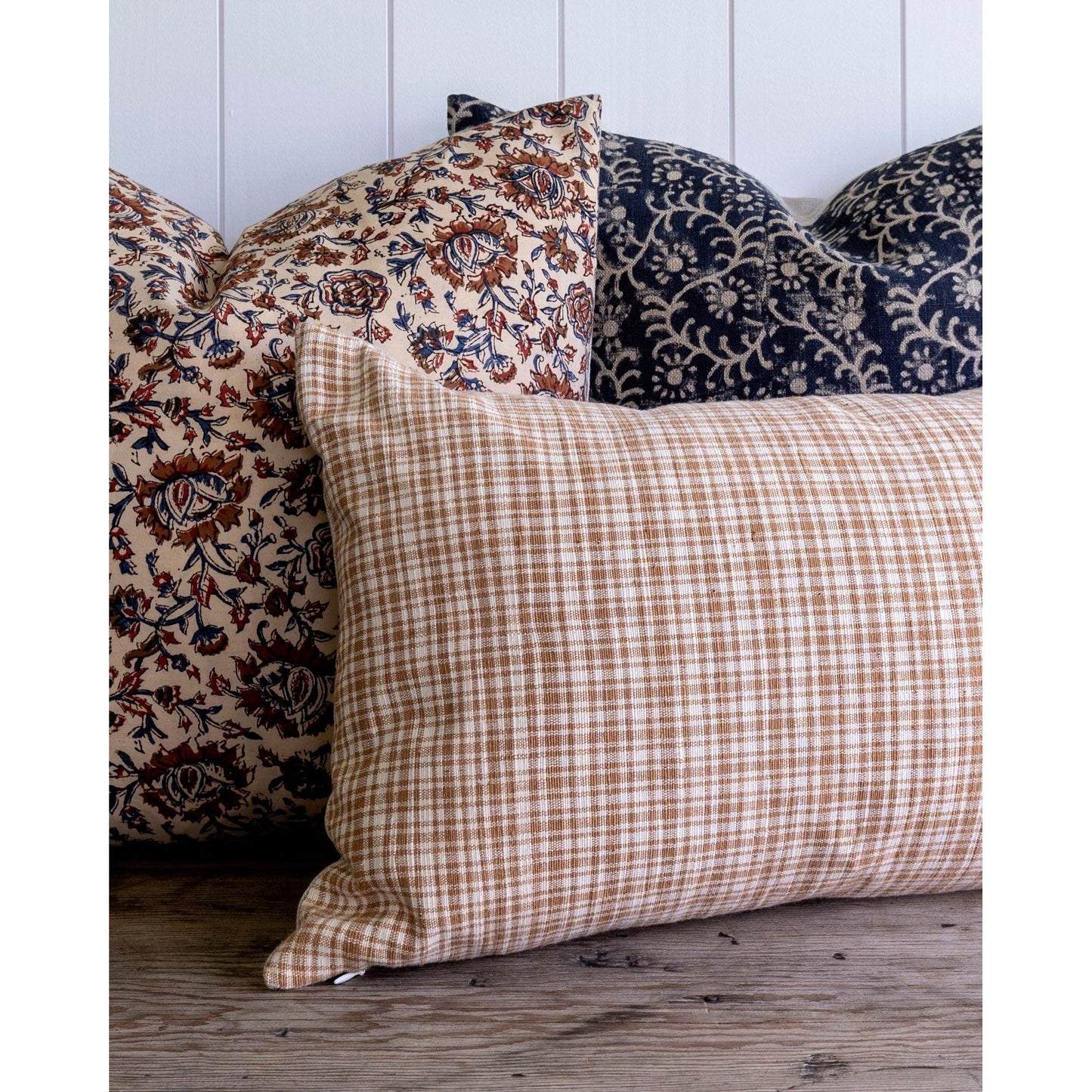Kochin Pillow Cover in Indigo